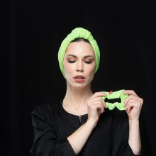 LANA OVEA TURBAN VERT PISTACHE