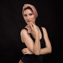 LANA OVEA BLUSH PINK TURBAN