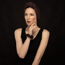 LANA-LATIFA OVEA TURBAN MARRON CHOCOLAT