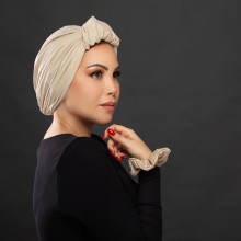 LANA-LATIFA OVEA TURBAN CHARM NUDE